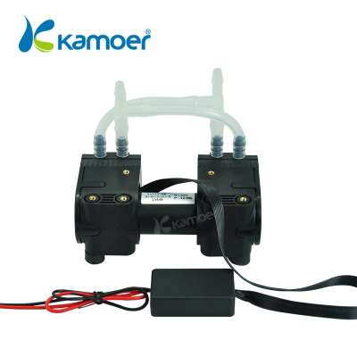 Kamoer 12V/24V small air compressor vacuum pump with double head pumping manufacturer